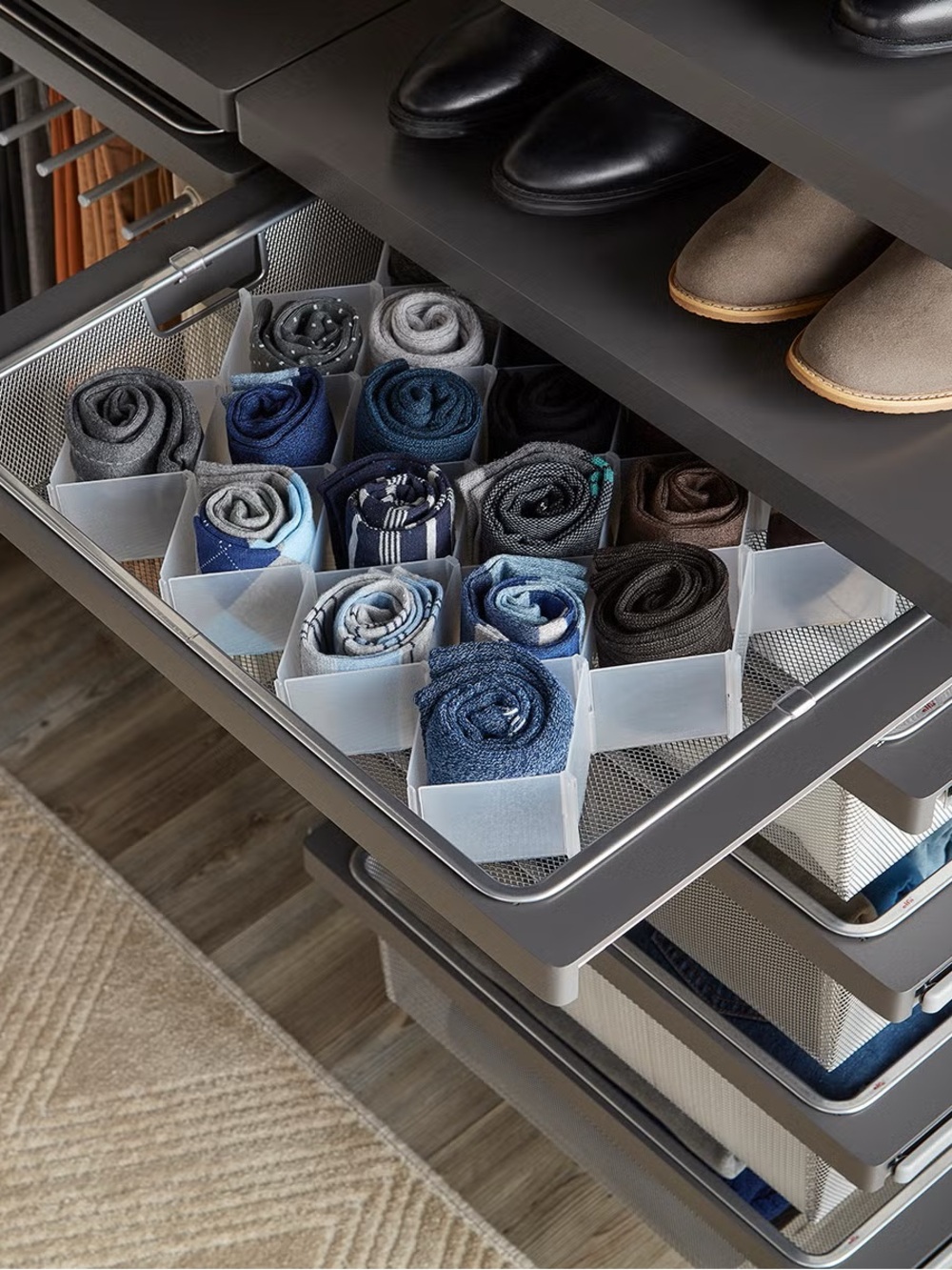 Target Drawer Organizer Grid Insert - White - Picture 2 of 3